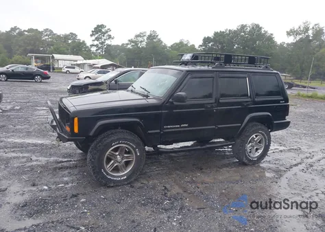 2001 Jeep Cherokee Limited/Sport из США, поврежденный, VIN 1J4FF58S81L514104